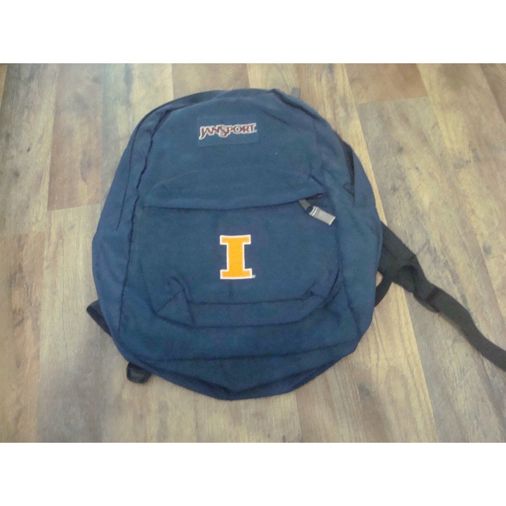 ILLINOIS ILLINI BACKPACK JANSPORT   BAG PURSE  DEADSTOCK  VINTAGE ST4‎